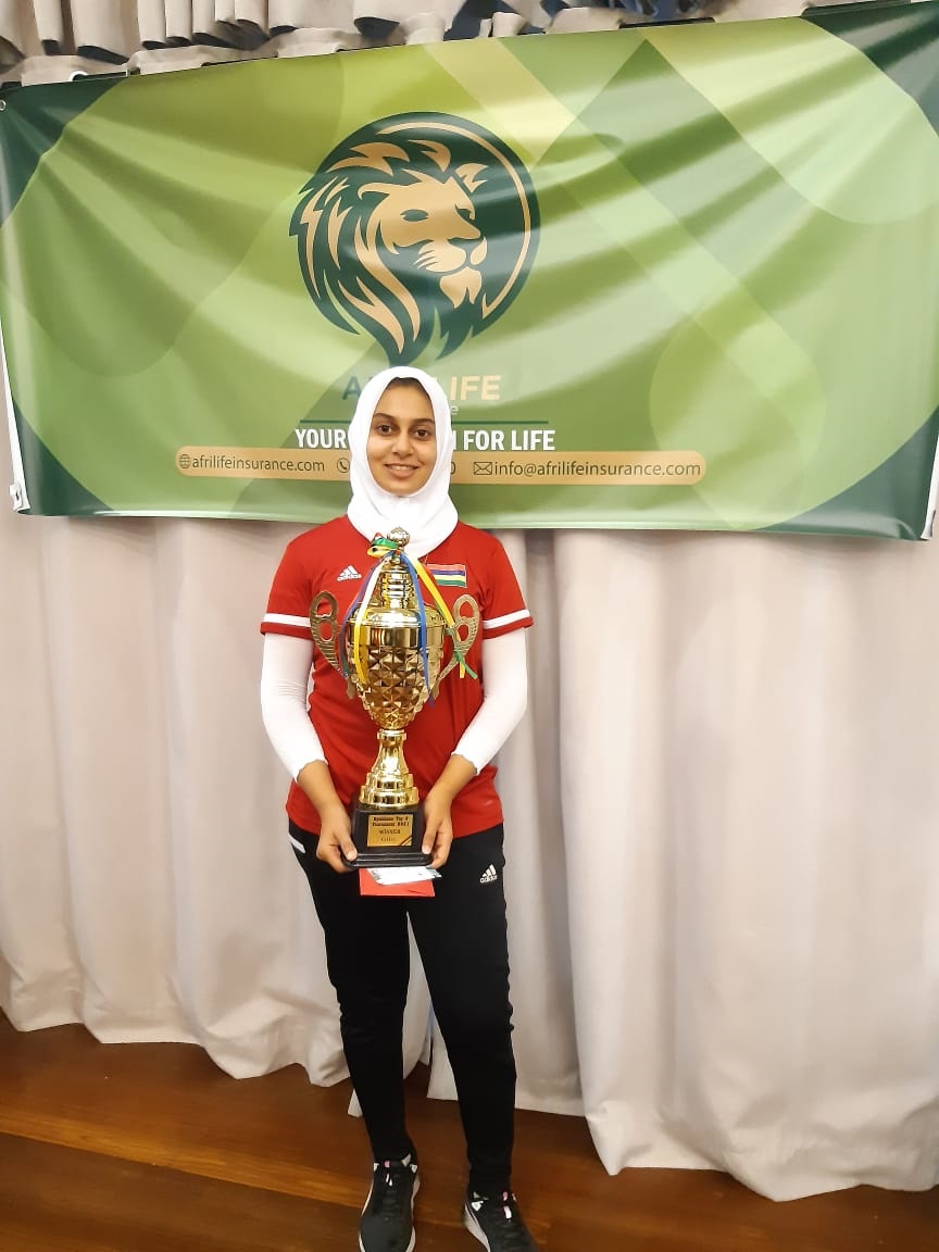Ruqayyah Kinoo remporte le Top 8 Gymkhana Tournament | Sunday Times