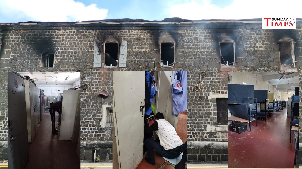 Suivant l’incendie aux Casernes centrales ; Les éléments de la SSU veulent être relogés | Sunday Times