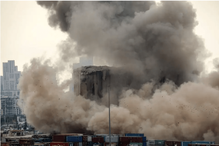 Port de Beyrouth: nouvel effondrement dans les silos au deuxième anniversaire de l’explosion | Sunday Times
